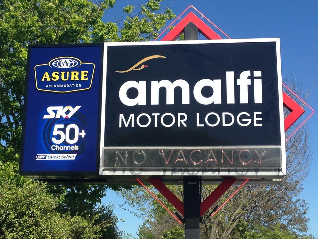 Amalfi Motor alojamiento Motel Christchurch Exterior foto