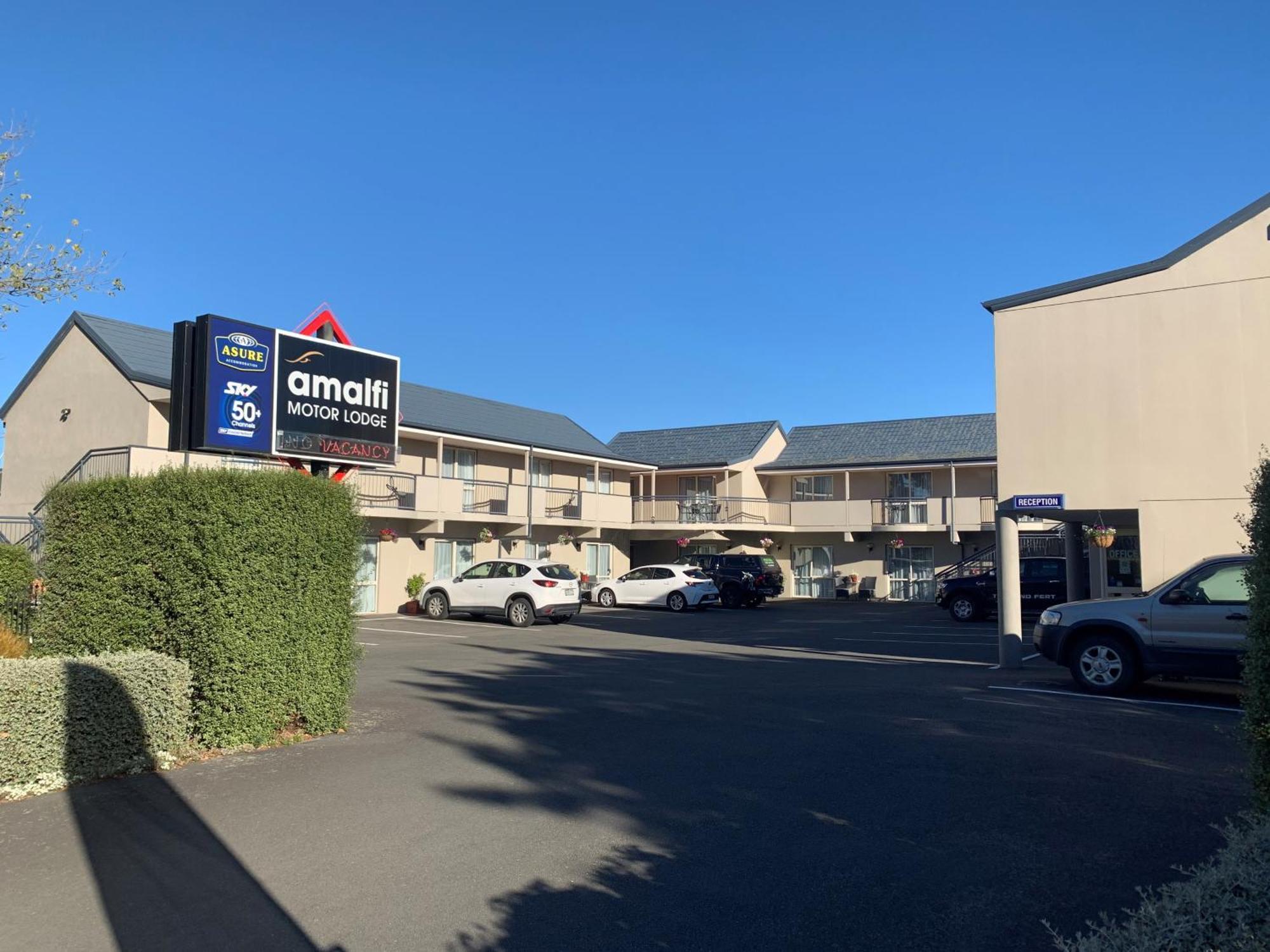Amalfi Motor alojamiento Christchurch Exterior foto