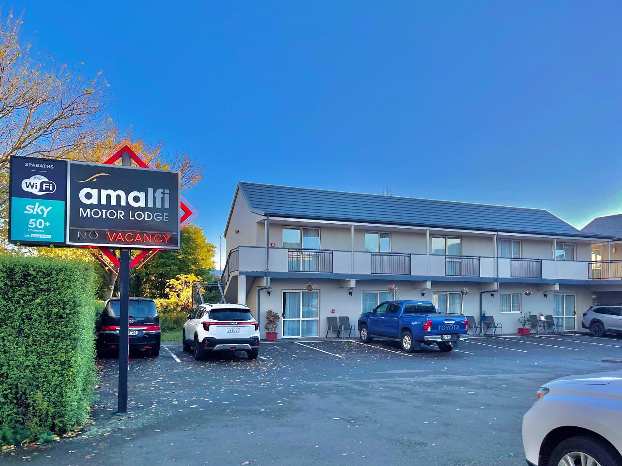 Amalfi Motor alojamiento Christchurch Exterior foto