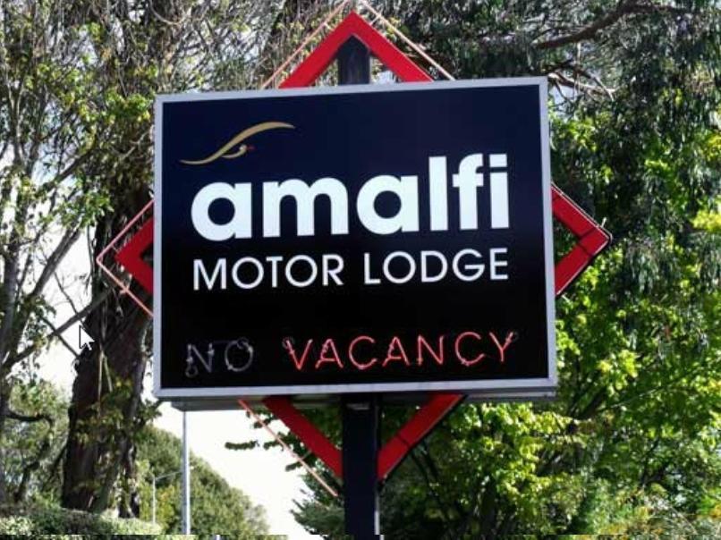 Amalfi Motor alojamiento Christchurch Exterior foto